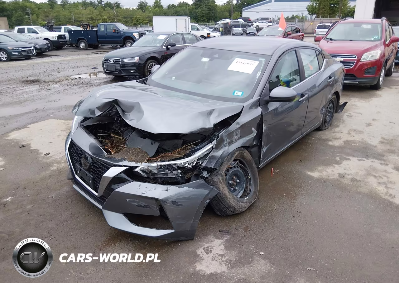 2021 Nissan Sentra S Xtronic Cvt VIN:3N1AB8BV1MY271878 - 2