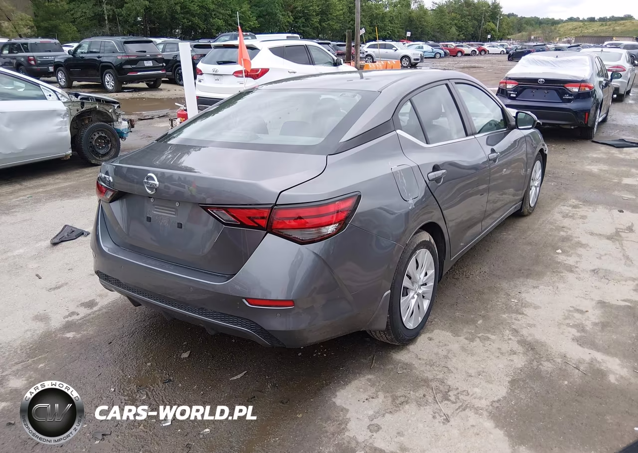 2021 Nissan Sentra S Xtronic Cvt VIN:3N1AB8BV1MY271878 - 4