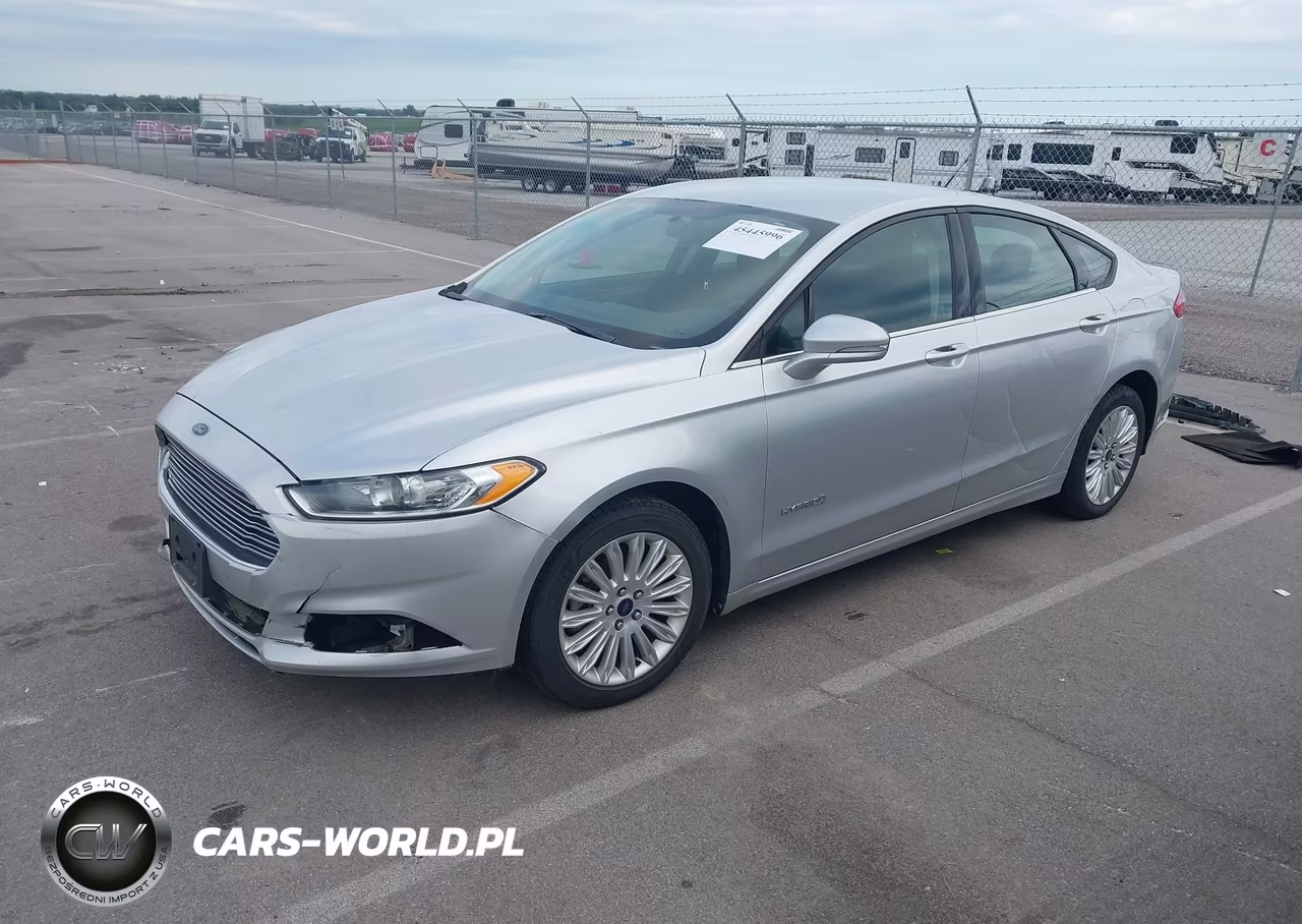 2013 Ford Fusion Hybrid Se VIN:3FA6P0LU5DR283138 - 2