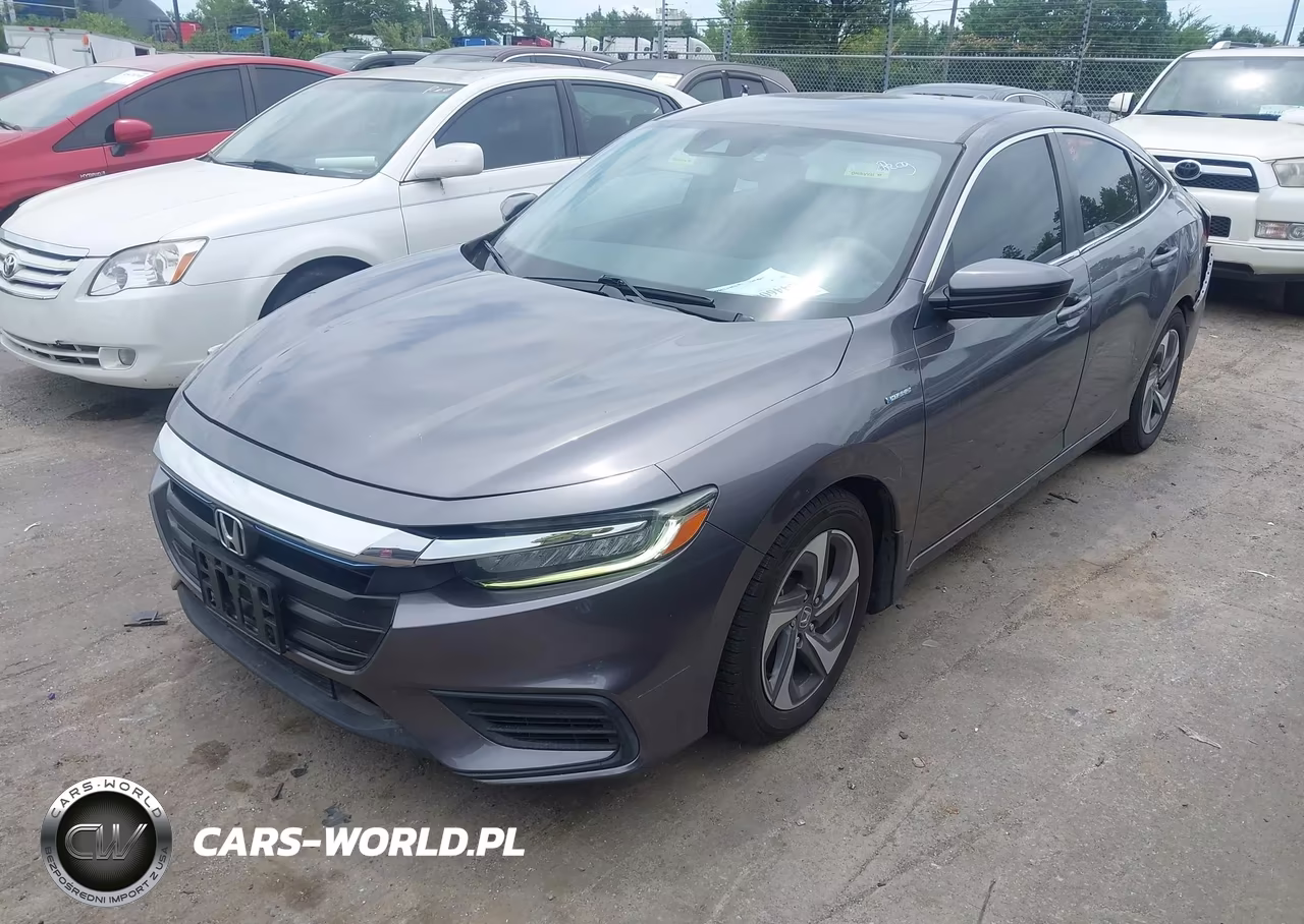 2019 Honda Insight Ex VIN:19XZE4F59KE012502 - 2