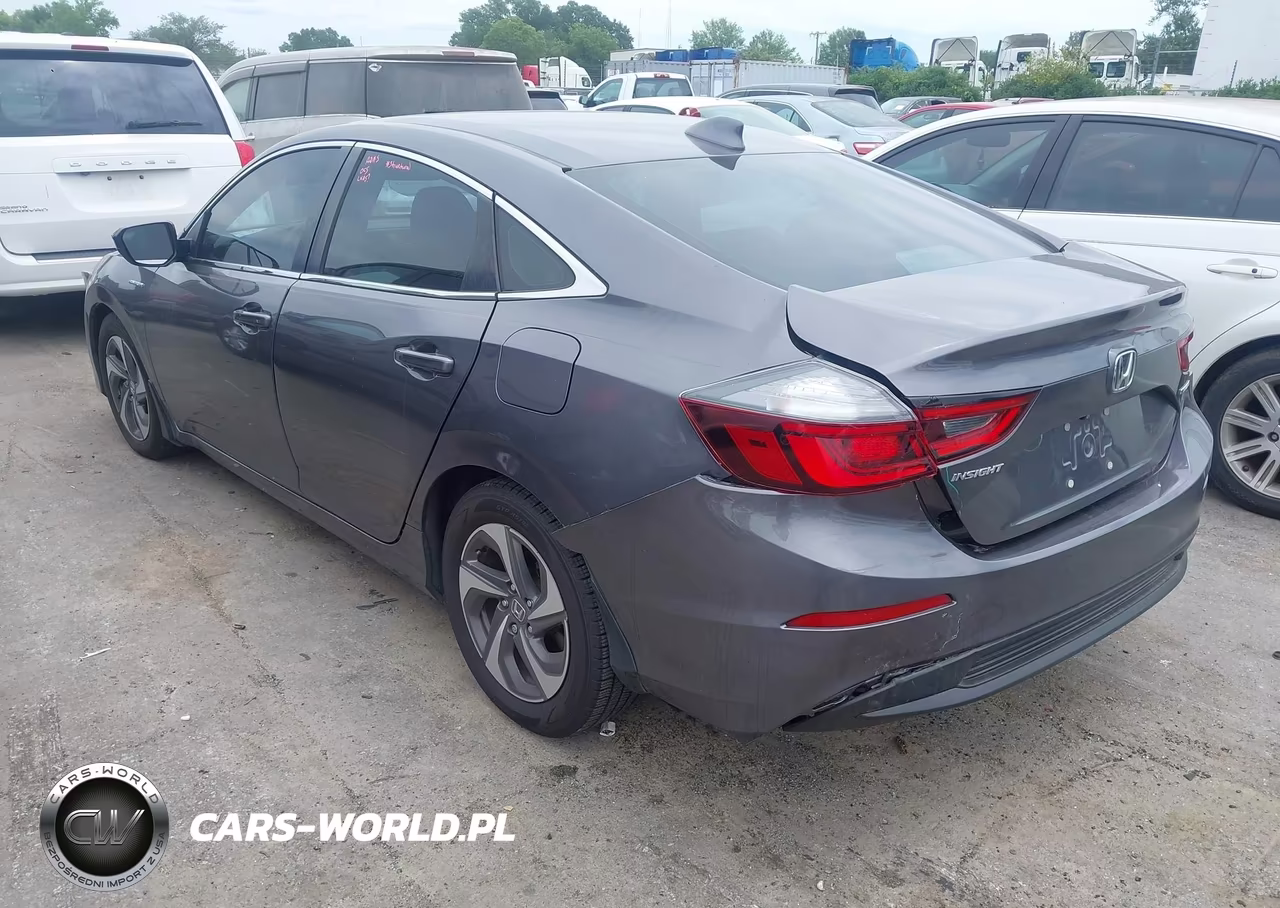 2019 Honda Insight Ex VIN:19XZE4F59KE012502 - 3