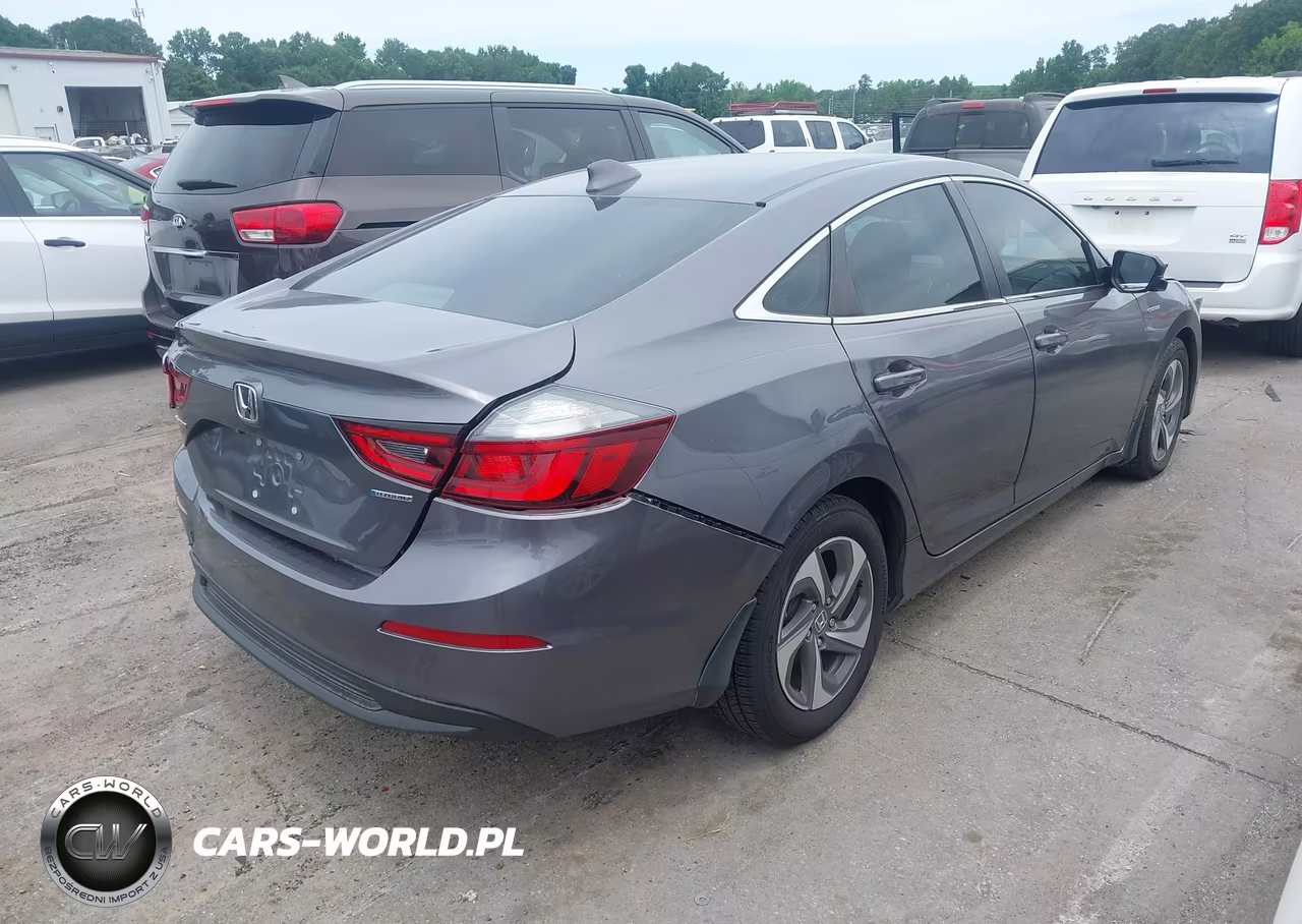 2019 Honda Insight Ex VIN:19XZE4F59KE012502 - 4