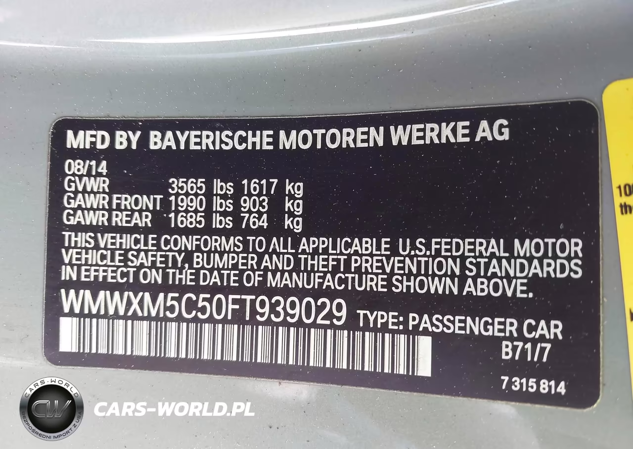 2015 Mini Hardtop Cooper VIN:WMWXM5C50FT939029 - 9