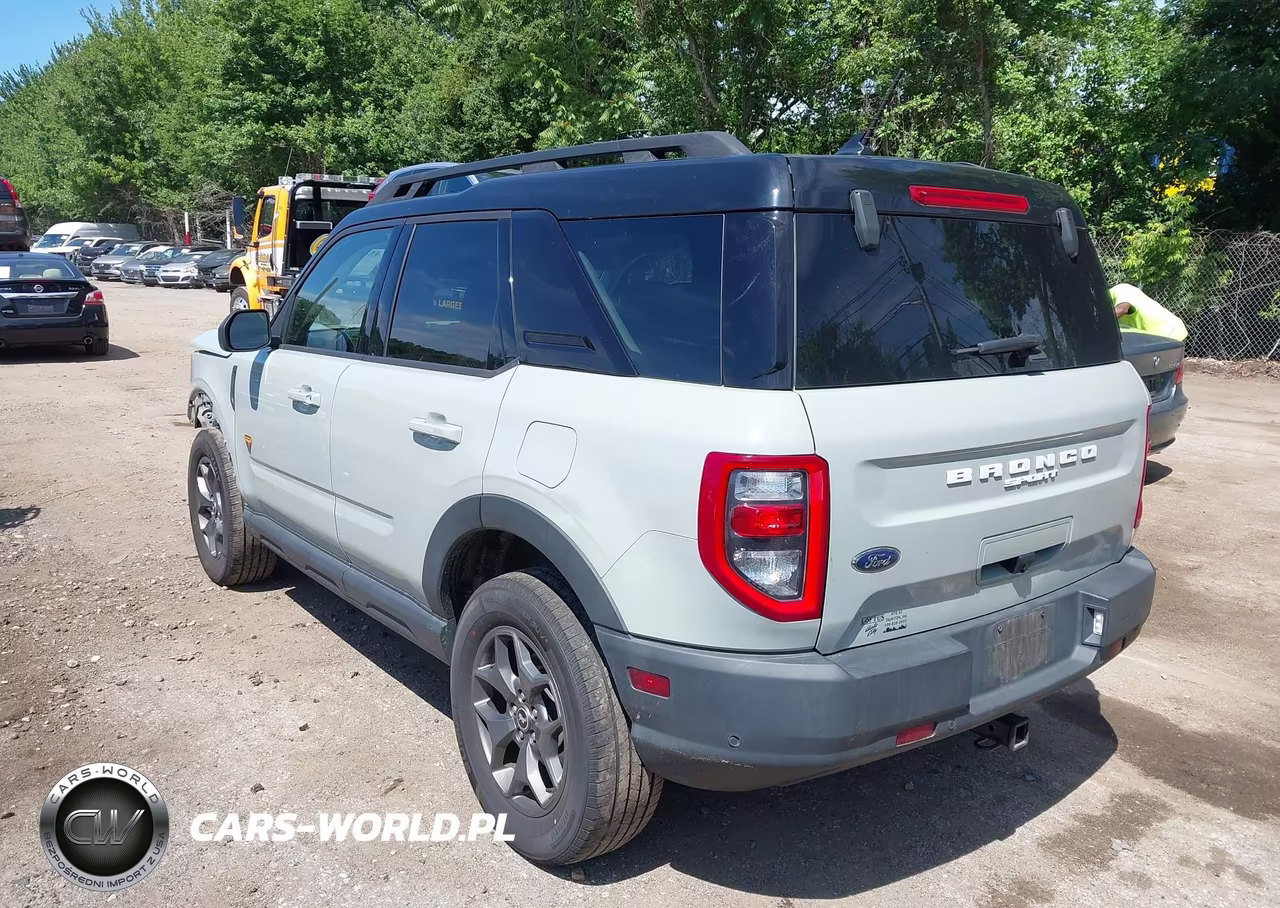 2021 Ford Bronco Sport Badlands VIN:3FMCR9D90MRA25272 - 3