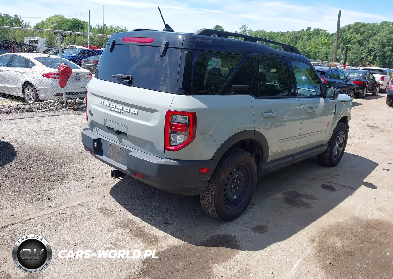 2021 Ford Bronco Sport Badlands VIN:3FMCR9D90MRA25272 - 4