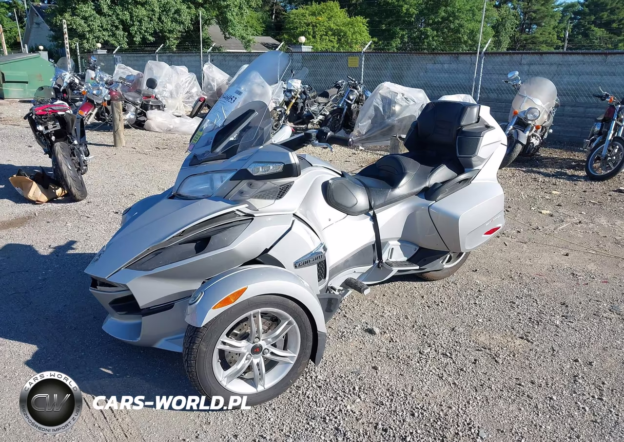 2010 Can-Am Spyder Roadster Rts VIN:2BXJBWC16AV000850 - 2
