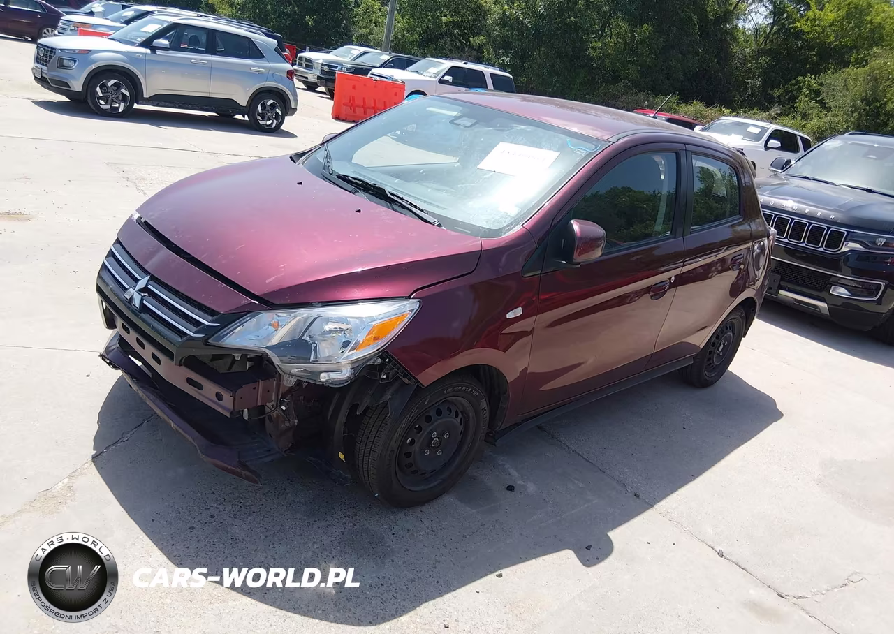 2024 Mitsubishi Mirage Es-Le VIN:ML32AUHJ0RH007736 - 2
