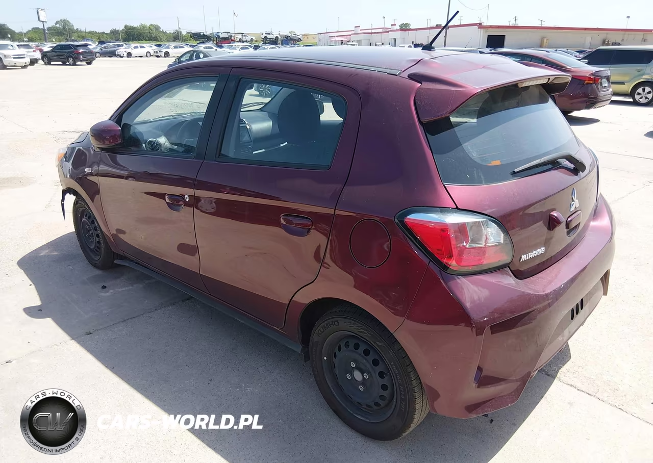 2024 Mitsubishi Mirage Es-Le VIN:ML32AUHJ0RH007736 - 3