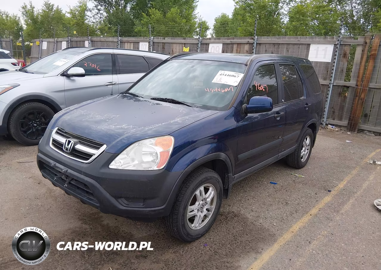 2004 Honda Cr-V Ex VIN:SHSRD78824U255490 - 2