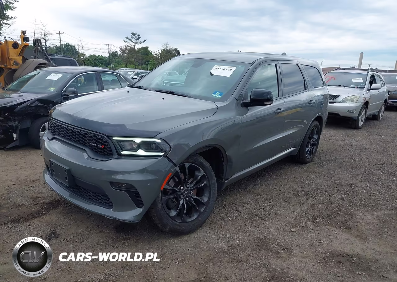 2021 Dodge Durango Gt Plus Awd VIN:1C4RDJDG4MC558723 - 2