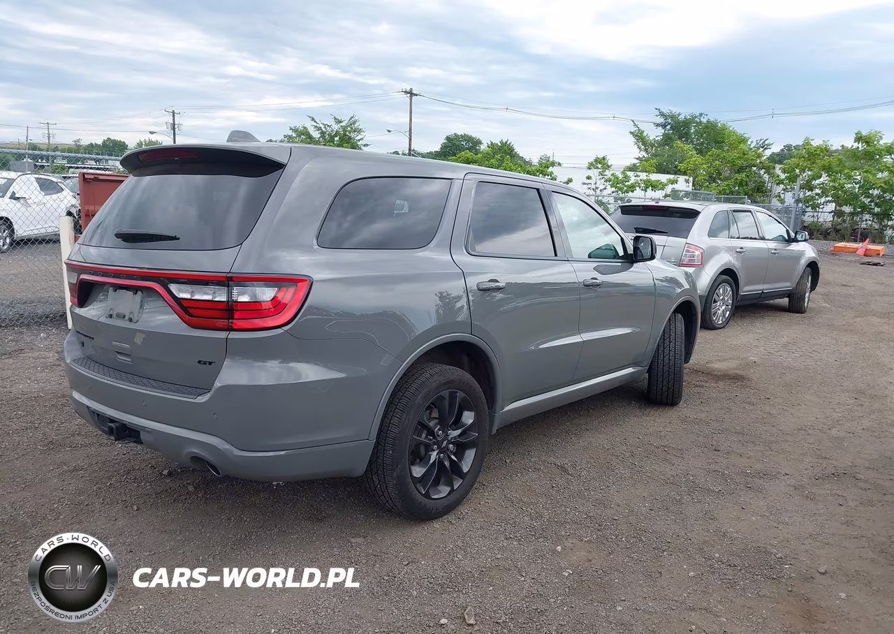 2021 Dodge Durango Gt Plus Awd VIN:1C4RDJDG4MC558723 - 4