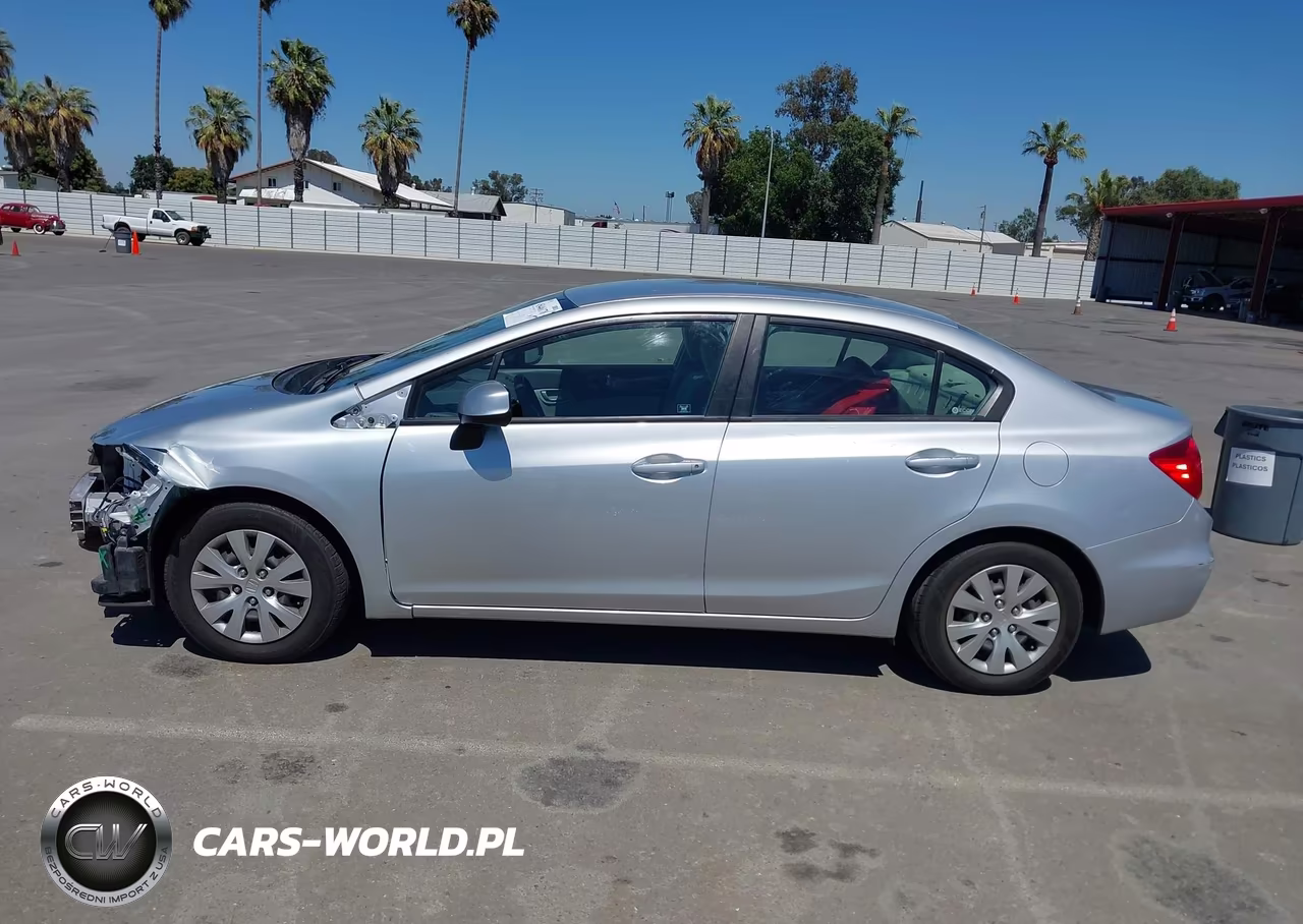 2012 Honda Civic Lx VIN:2HGFB2F52CH583384 - 15