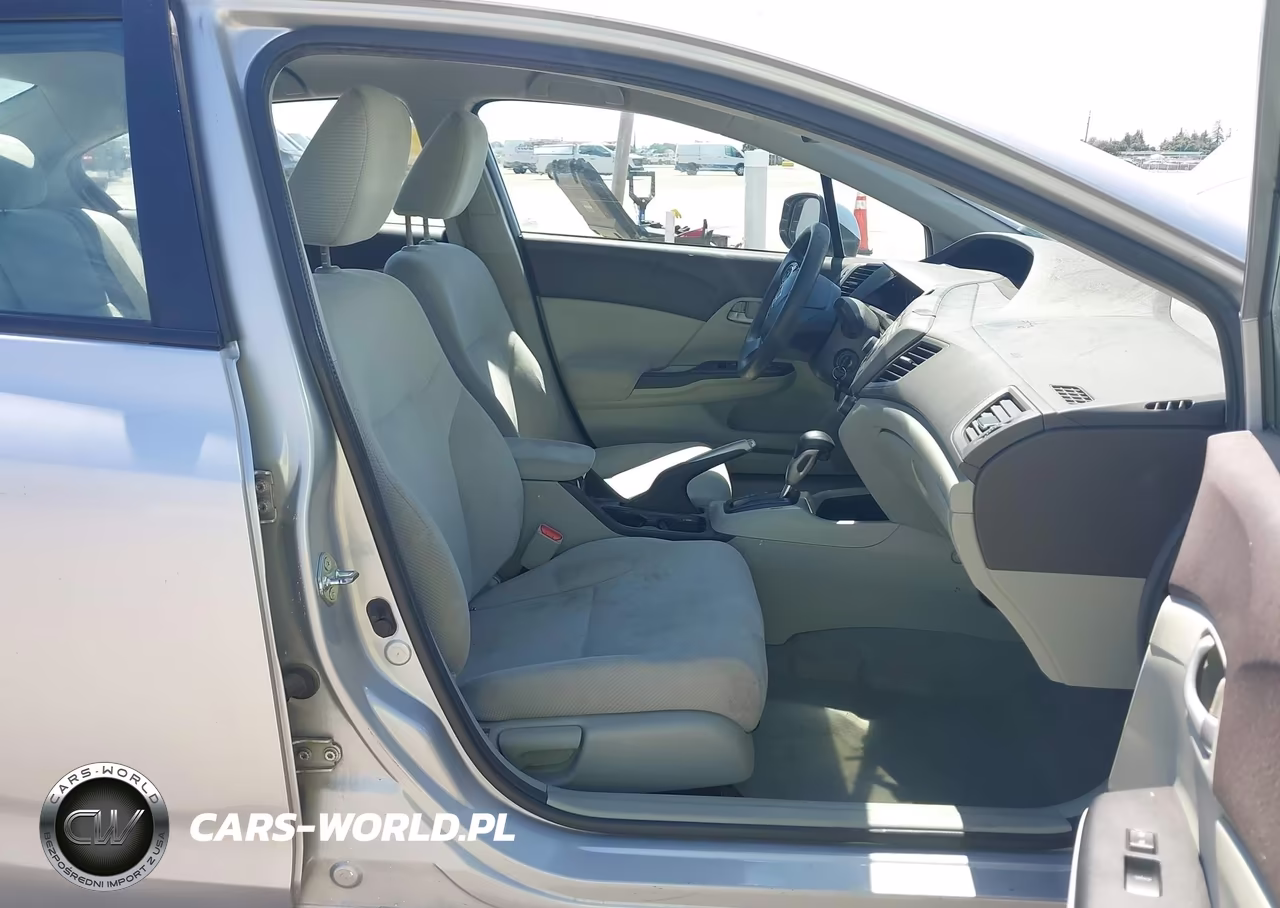 2012 Honda Civic Lx VIN:2HGFB2F52CH583384 - 5