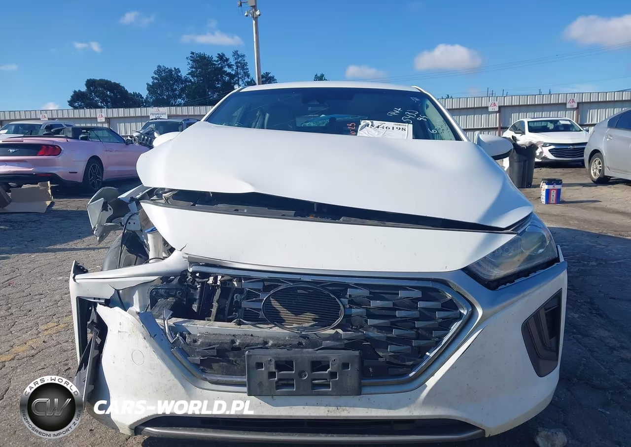 2021 Hyundai Ioniq Hybrid Blue VIN:KMHC65LC1MU245432 - 12