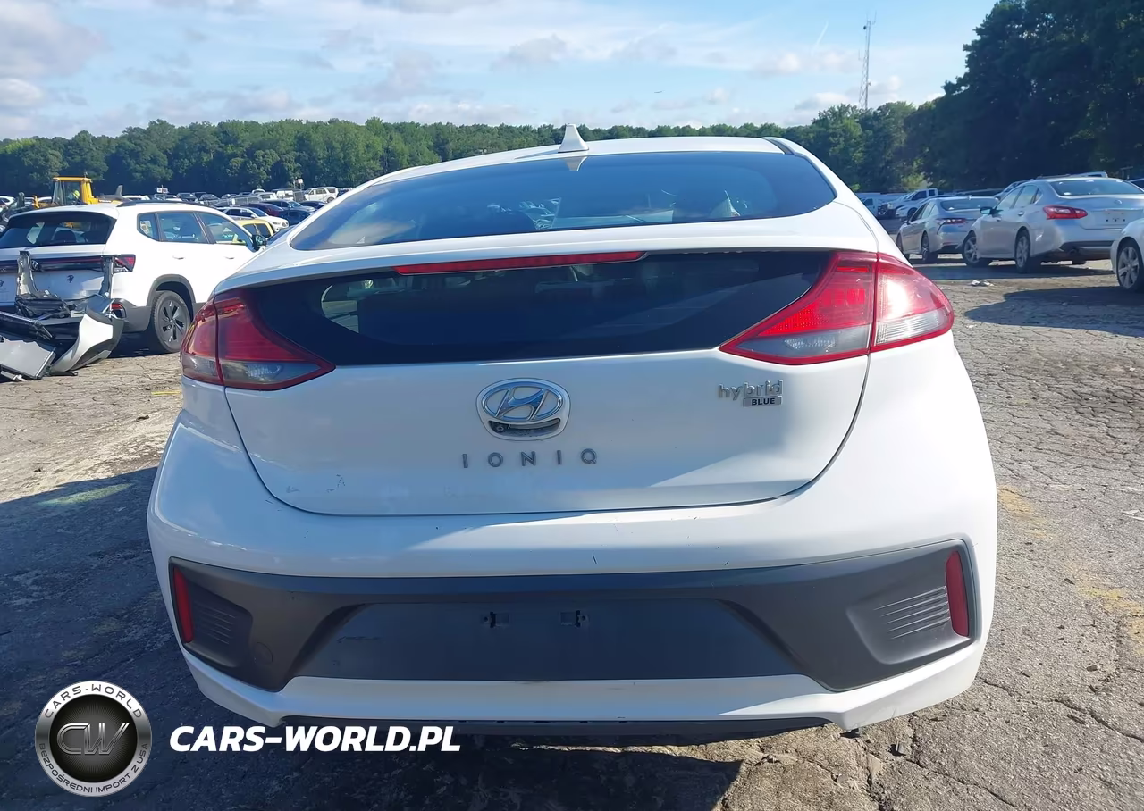 2021 Hyundai Ioniq Hybrid Blue VIN:KMHC65LC1MU245432 - 16