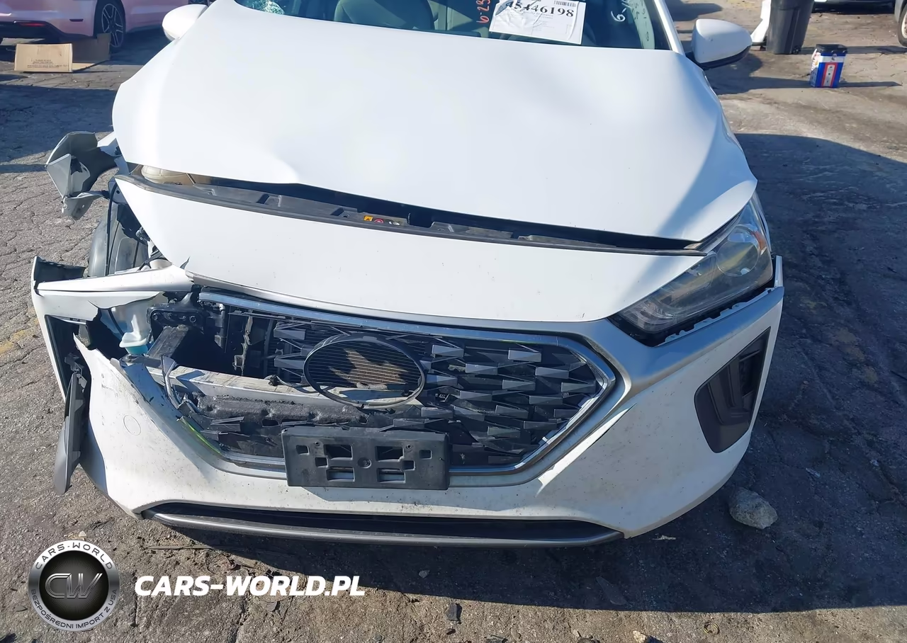 2021 Hyundai Ioniq Hybrid Blue VIN:KMHC65LC1MU245432 - 6