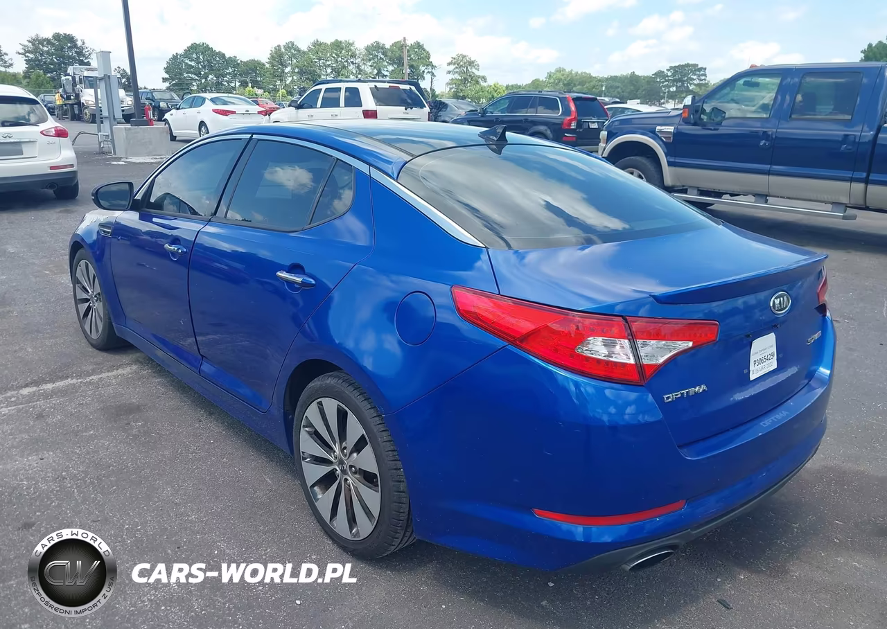 2011 Kia Optima Sx VIN:KNAGR4A62B5151214 - 3