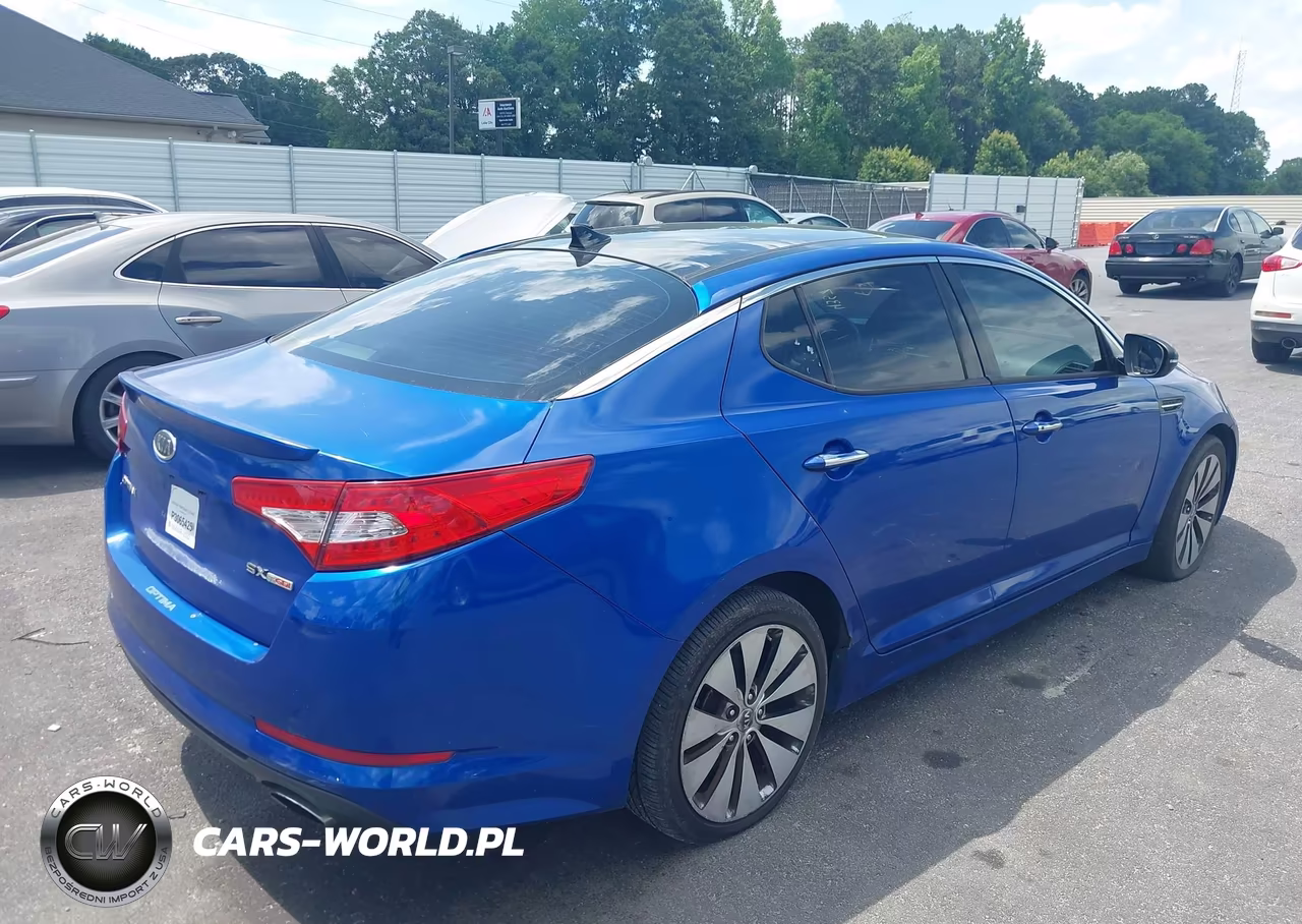 2011 Kia Optima Sx VIN:KNAGR4A62B5151214 - 4