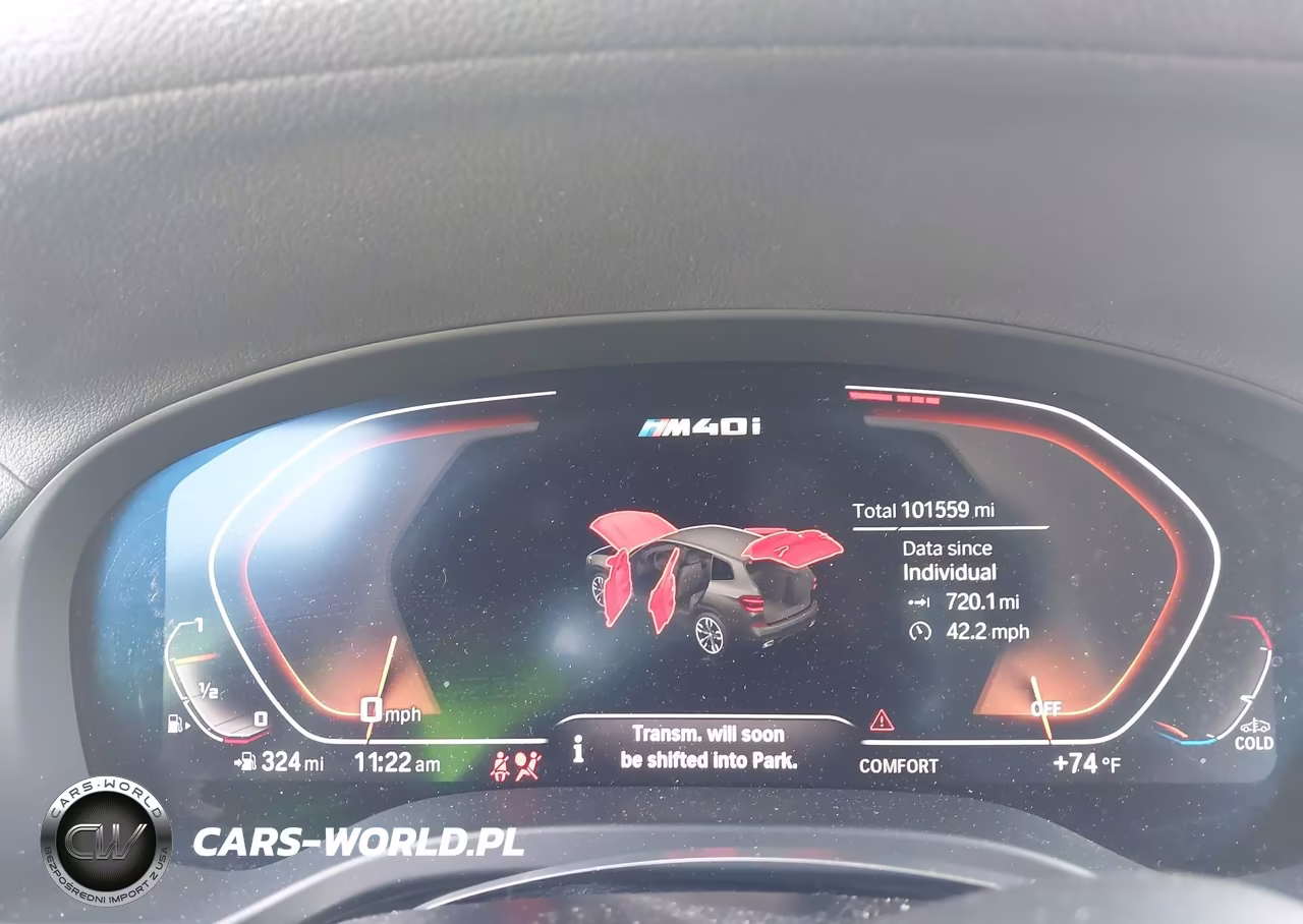 2021 BMW X3 M40I VIN:5UXTY9C04M9F40086 - 7