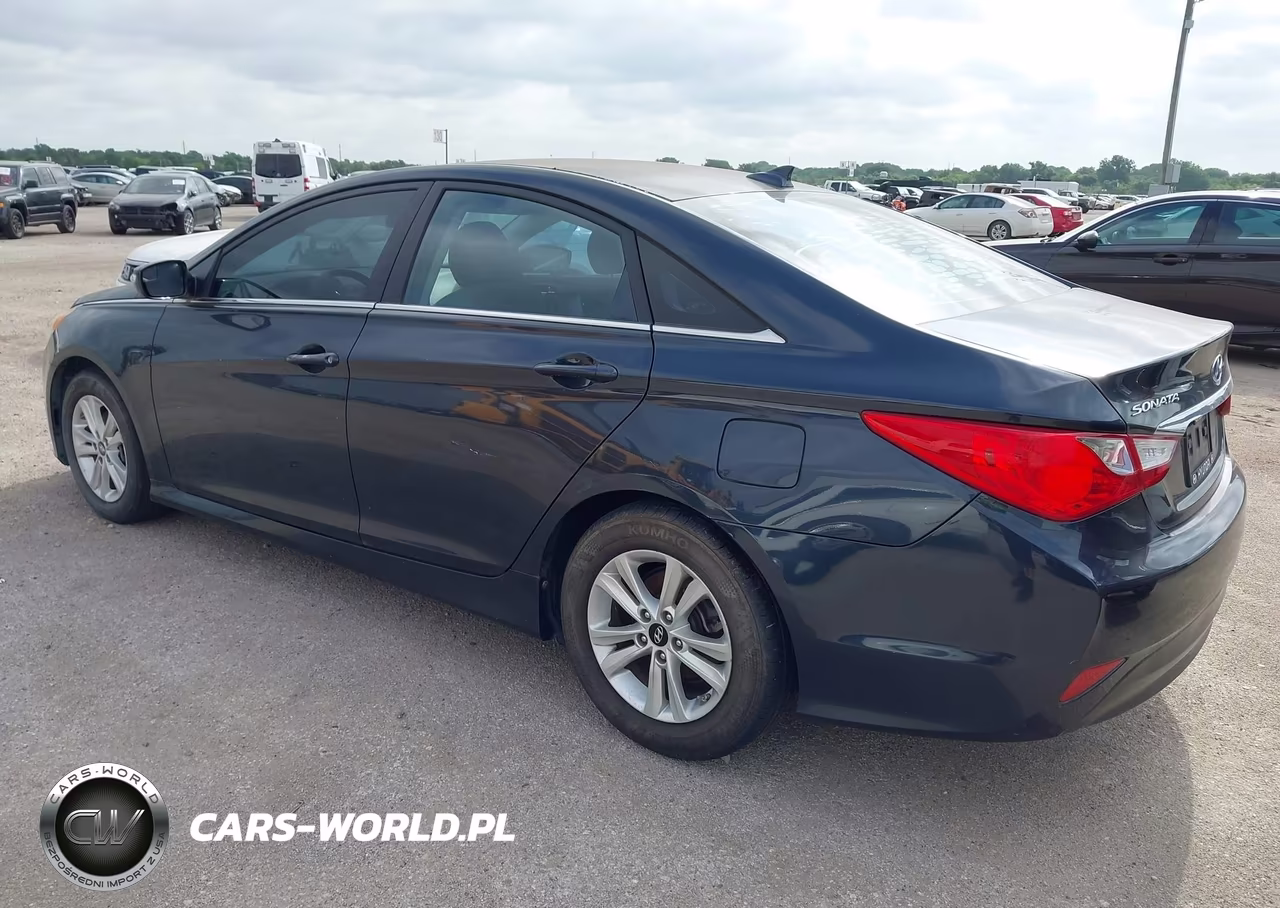 2014 Hyundai Sonata Gls VIN:5NPEB4AC6EH864237 - 3