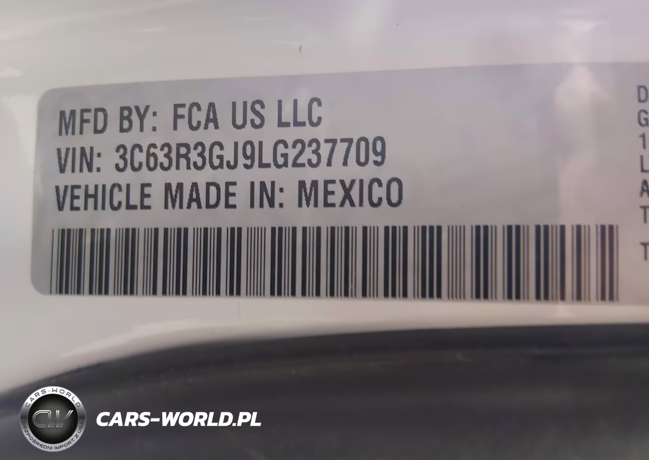 2020 Ram 3500 VIN:3C63R3GJ9LG237709 - 9