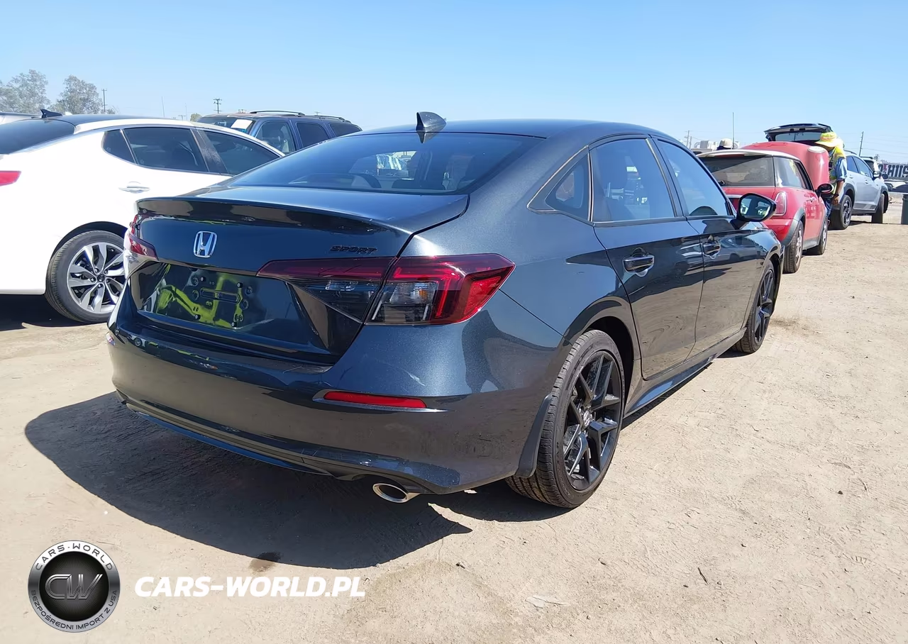 2026 Honda Civic Sport VIN:2HGFE2F51TH540310 - 4