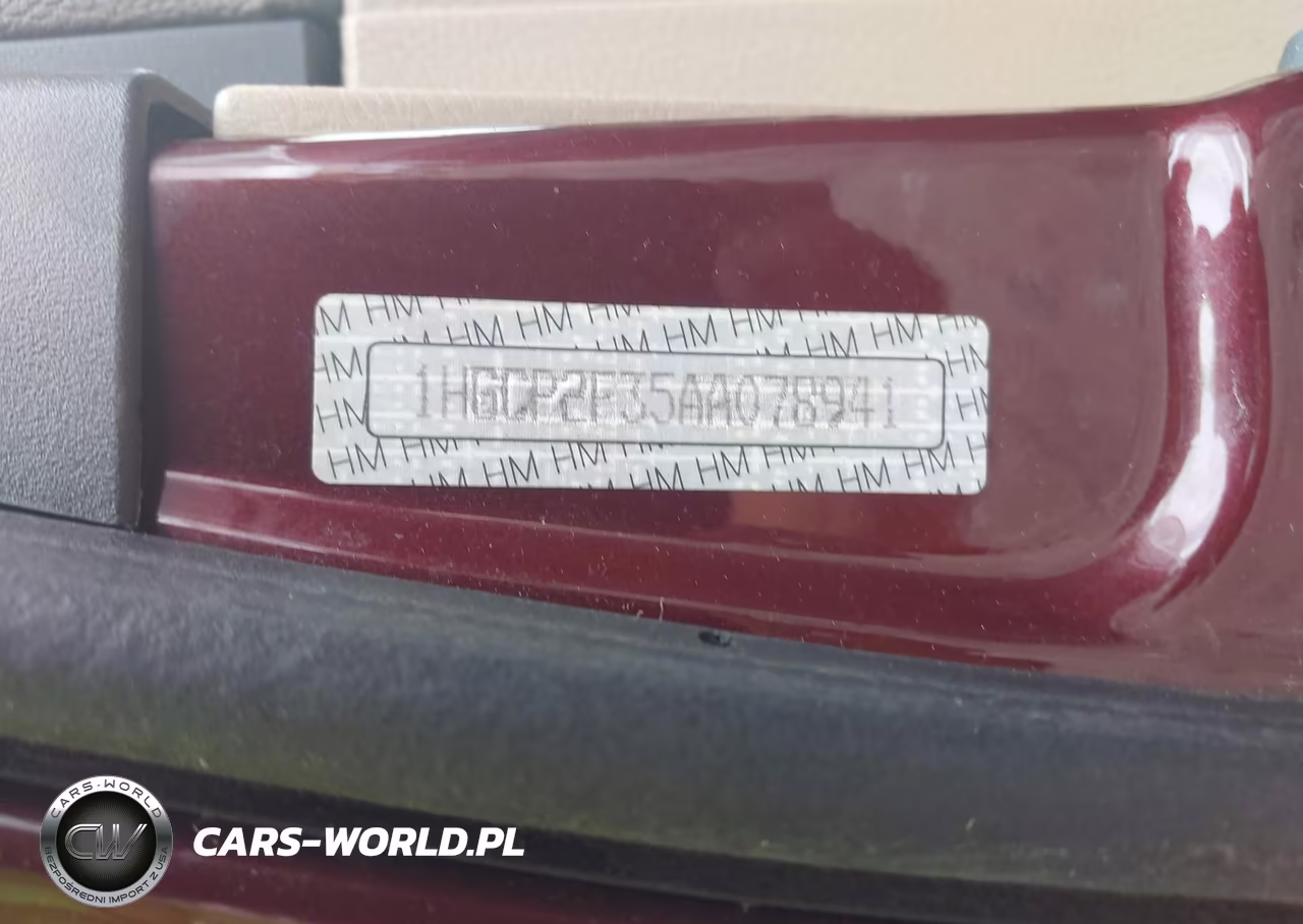 2010 Honda Accord 2.4 Lx VIN:1HGCP2F35AA078941 - 6