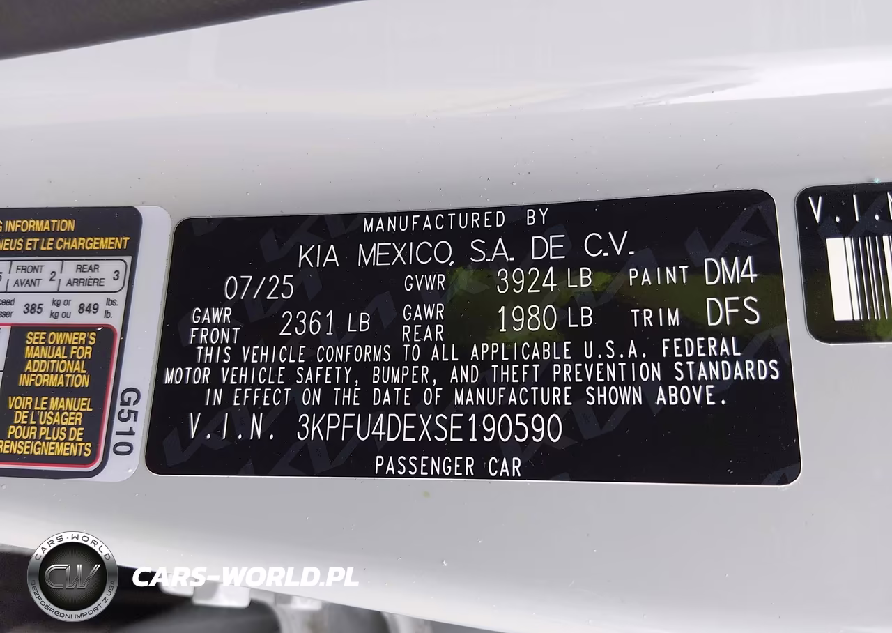 2025 Kia K4 Ex VIN:3KPFU4DEXSE190590 - 9