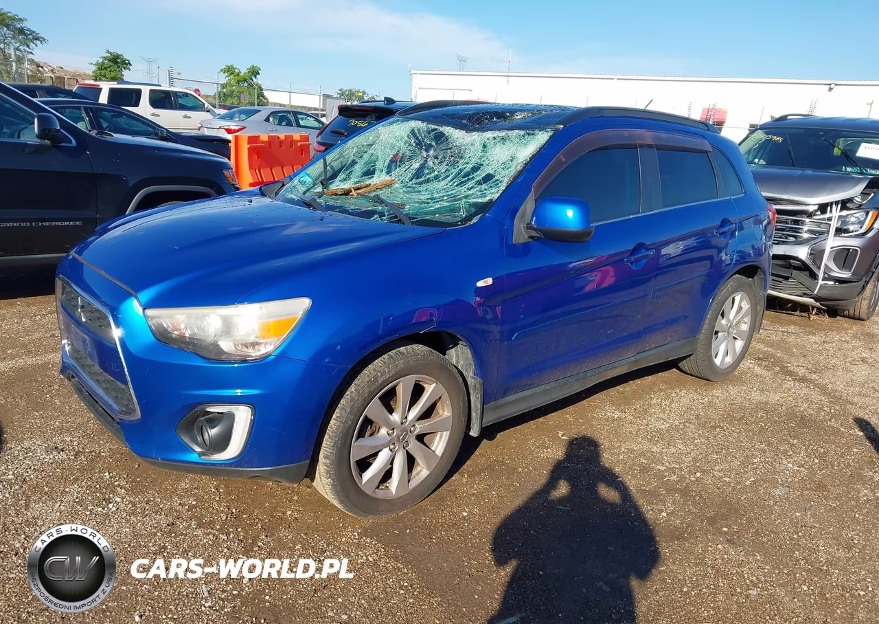 2015 Mitsubishi Outlander Sport Se VIN:4A4AR4AUXFE014222 - 2