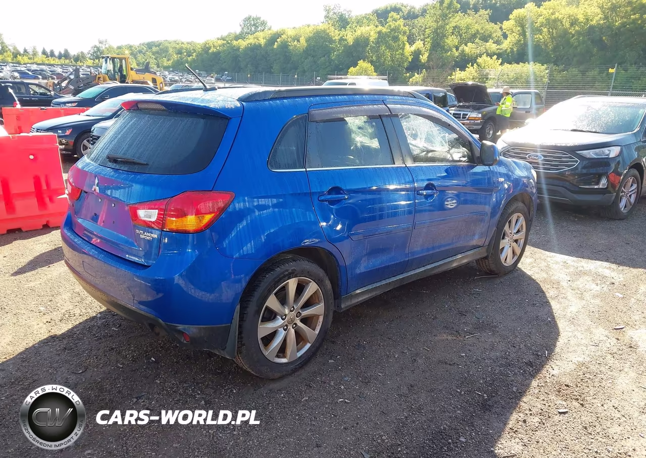 2015 Mitsubishi Outlander Sport Se VIN:4A4AR4AUXFE014222 - 4
