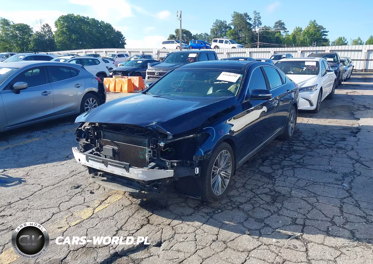 2018 Genesis G80 3.8 VIN:KMHGN4JE3JU280584 - 2