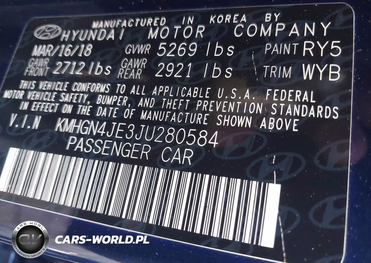 2018 Genesis G80 3.8 VIN:KMHGN4JE3JU280584 - 9