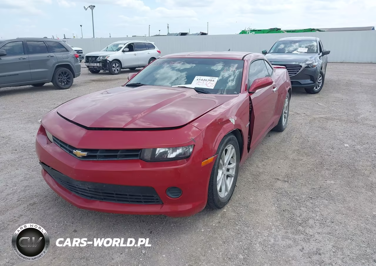 2014 Chevrolet Camaro 2Ls VIN:2G1FA1E34E9143264 - 2