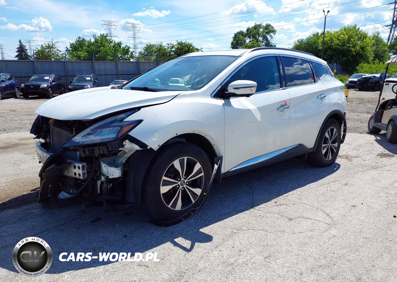 2020 Nissan Murano Sv Intelligent Awd VIN:5N1AZ2BS6LN152341 - 2