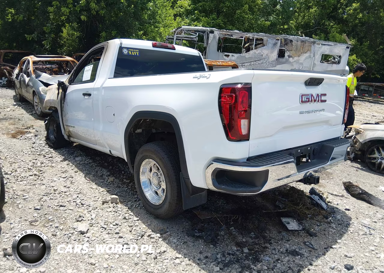2024 GMC Sierra 1500 4Wd Standard Box Pro VIN:3GTNUAEK6RG362854 - 3