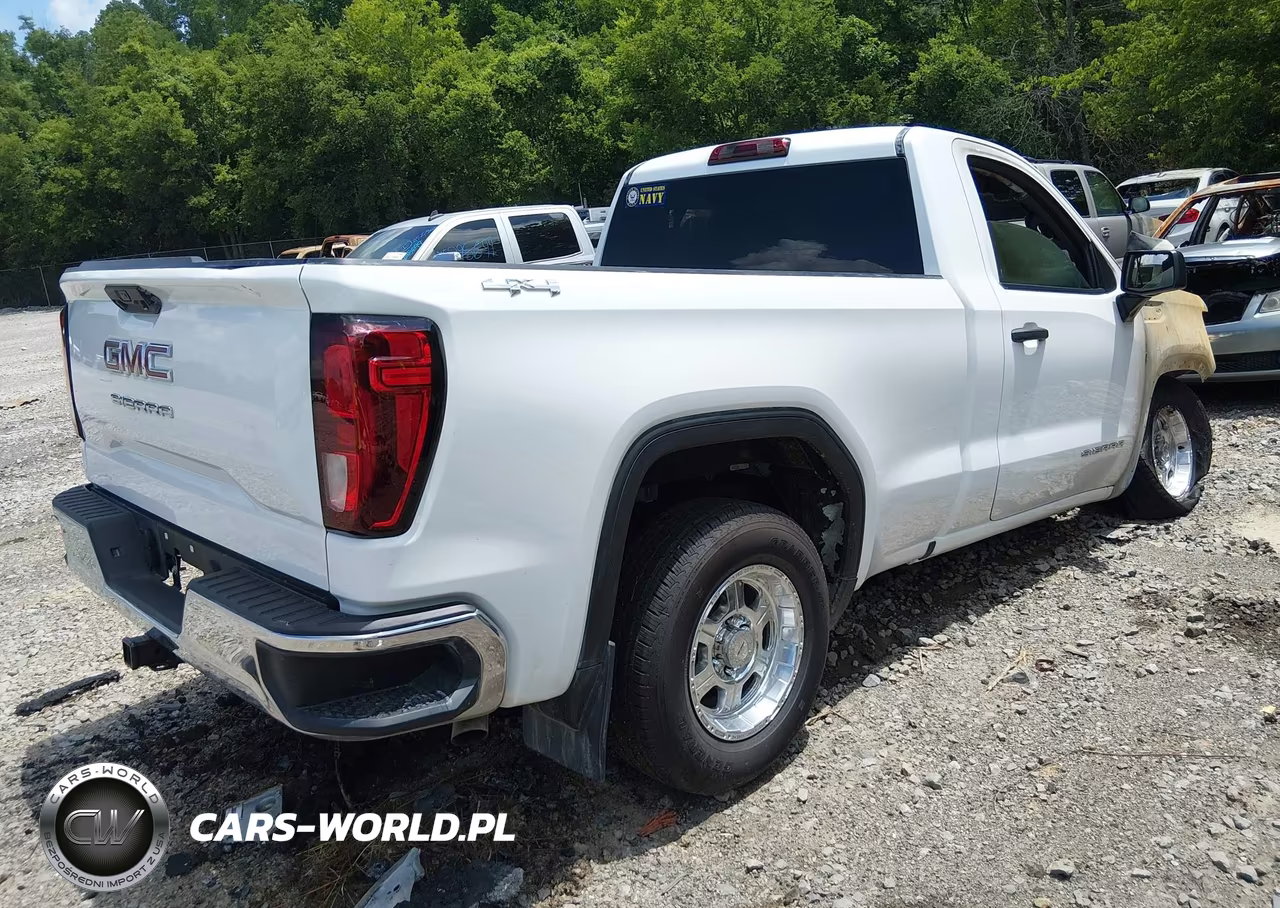 2024 GMC Sierra 1500 4Wd Standard Box Pro VIN:3GTNUAEK6RG362854 - 4