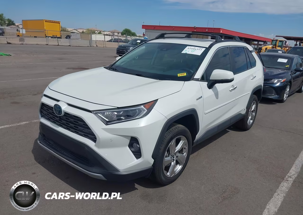 2020 Toyota Rav4 Hybrid Limited VIN:2T3DWRFV7LW076712 - 2
