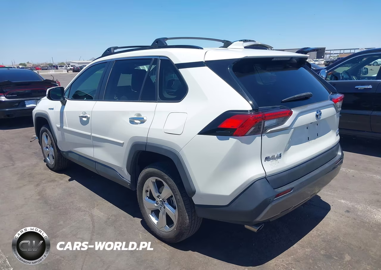 2020 Toyota Rav4 Hybrid Limited VIN:2T3DWRFV7LW076712 - 3