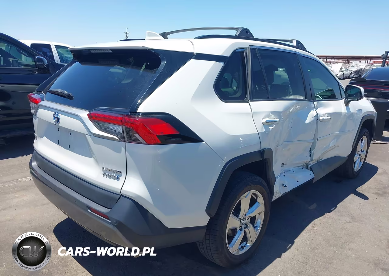 2020 Toyota Rav4 Hybrid Limited VIN:2T3DWRFV7LW076712 - 4