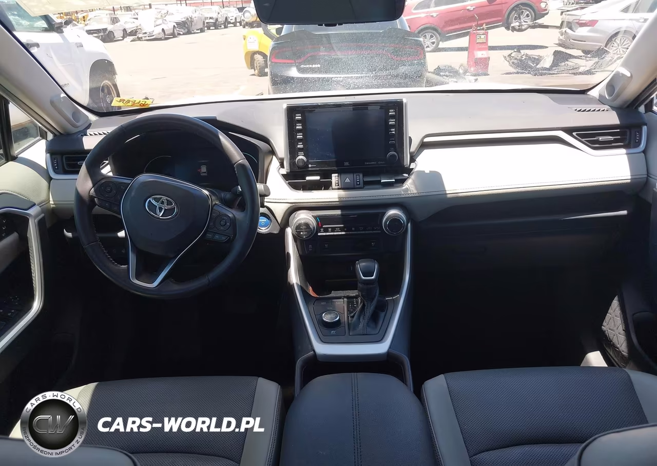 2020 Toyota Rav4 Hybrid Limited VIN:2T3DWRFV7LW076712 - 8