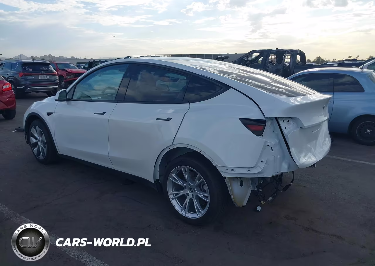 2024 Tesla Model Y Long Range Dual Motor All-Wheel Drive VIN:7SAYGAEE1RF030828 - 3