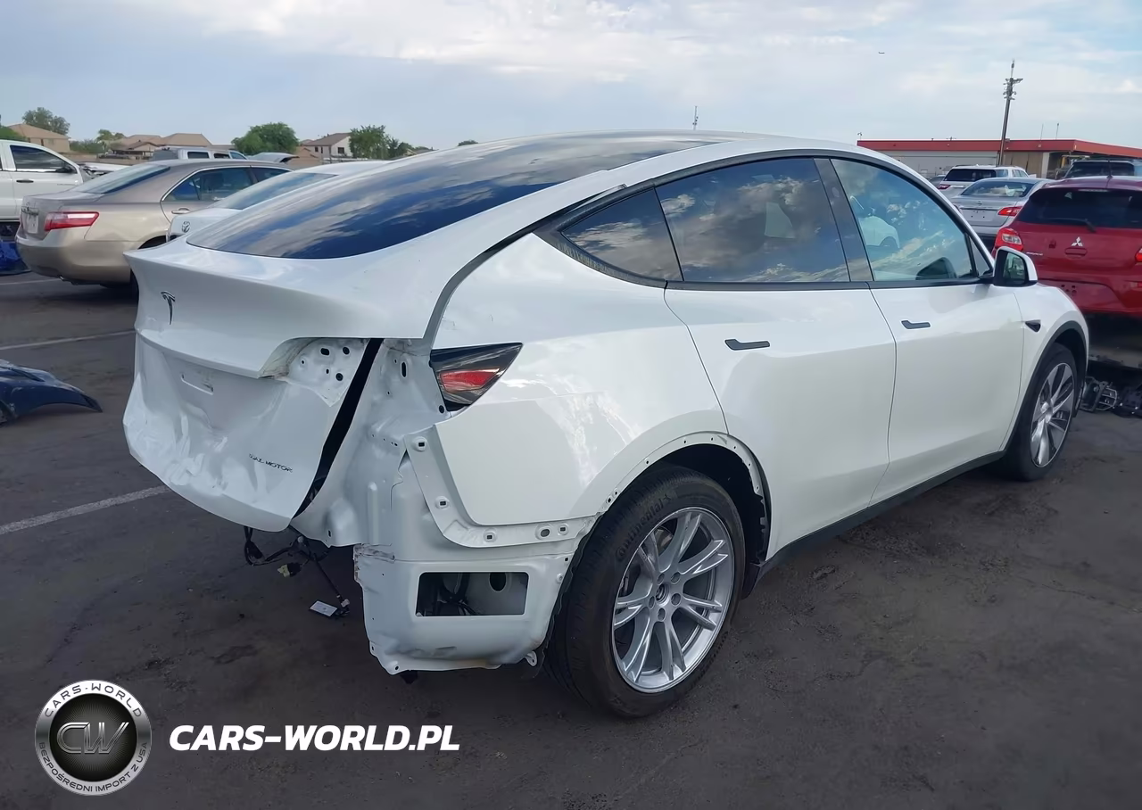 2024 Tesla Model Y Long Range Dual Motor All-Wheel Drive VIN:7SAYGAEE1RF030828 - 4