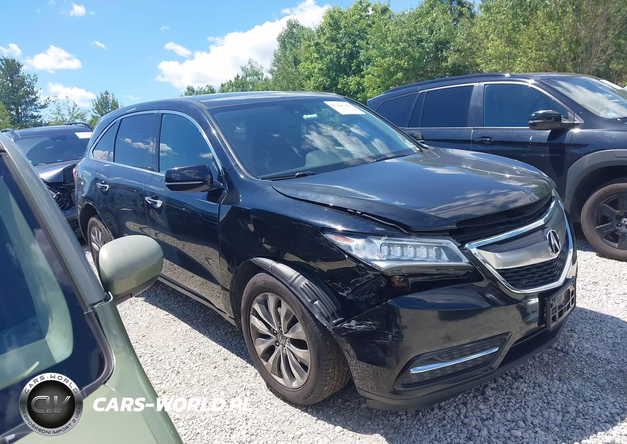 2014 Acura Mdx Technology Package VIN:5FRYD4H49EB006487 - 13