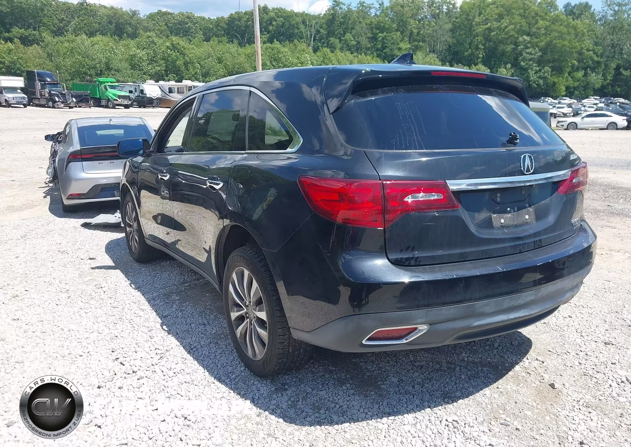 2014 Acura Mdx Technology Package VIN:5FRYD4H49EB006487 - 3