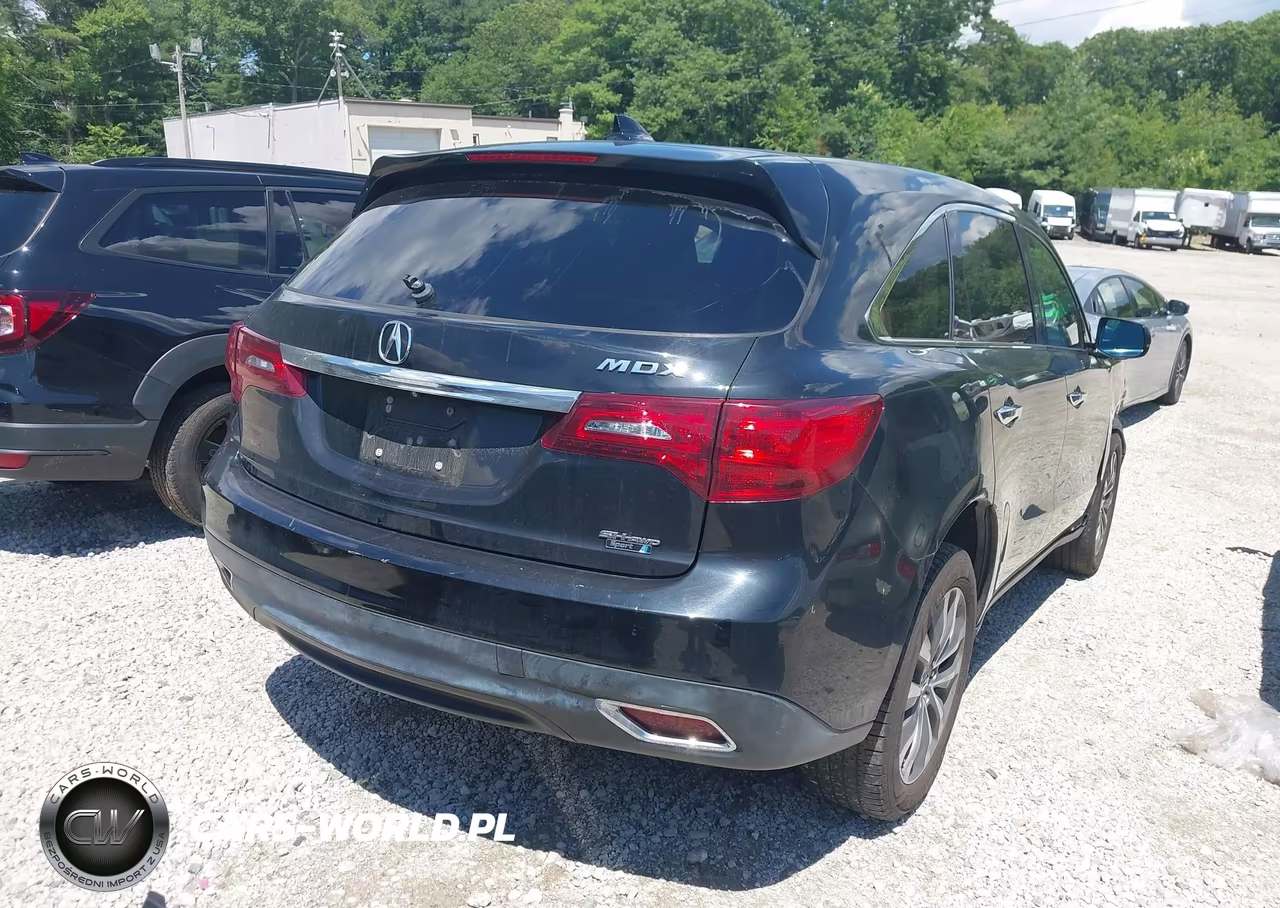 2014 Acura Mdx Technology Package VIN:5FRYD4H49EB006487 - 4