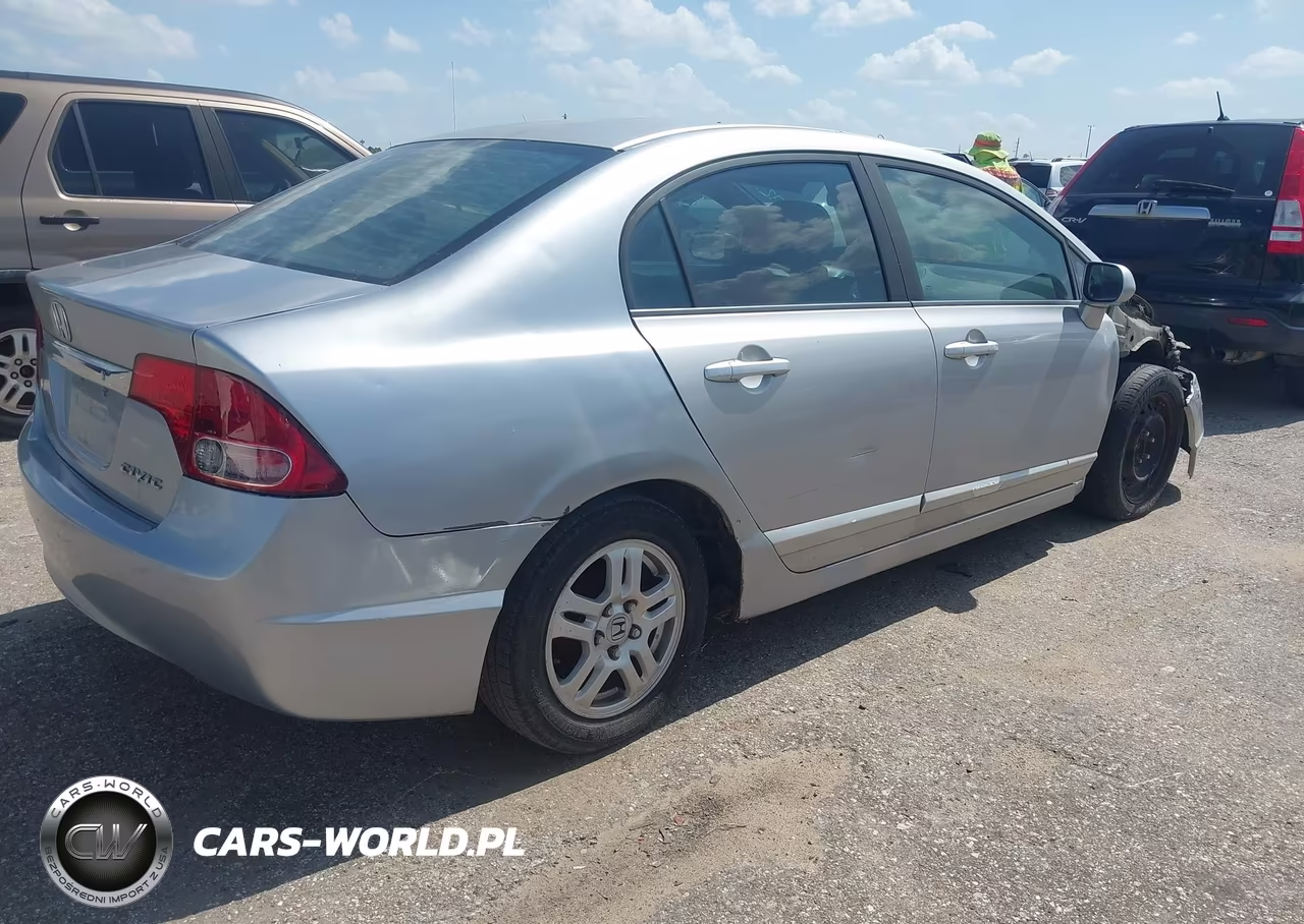 2008 Honda Civic Lx VIN:1HGFA16558L034463 - 4