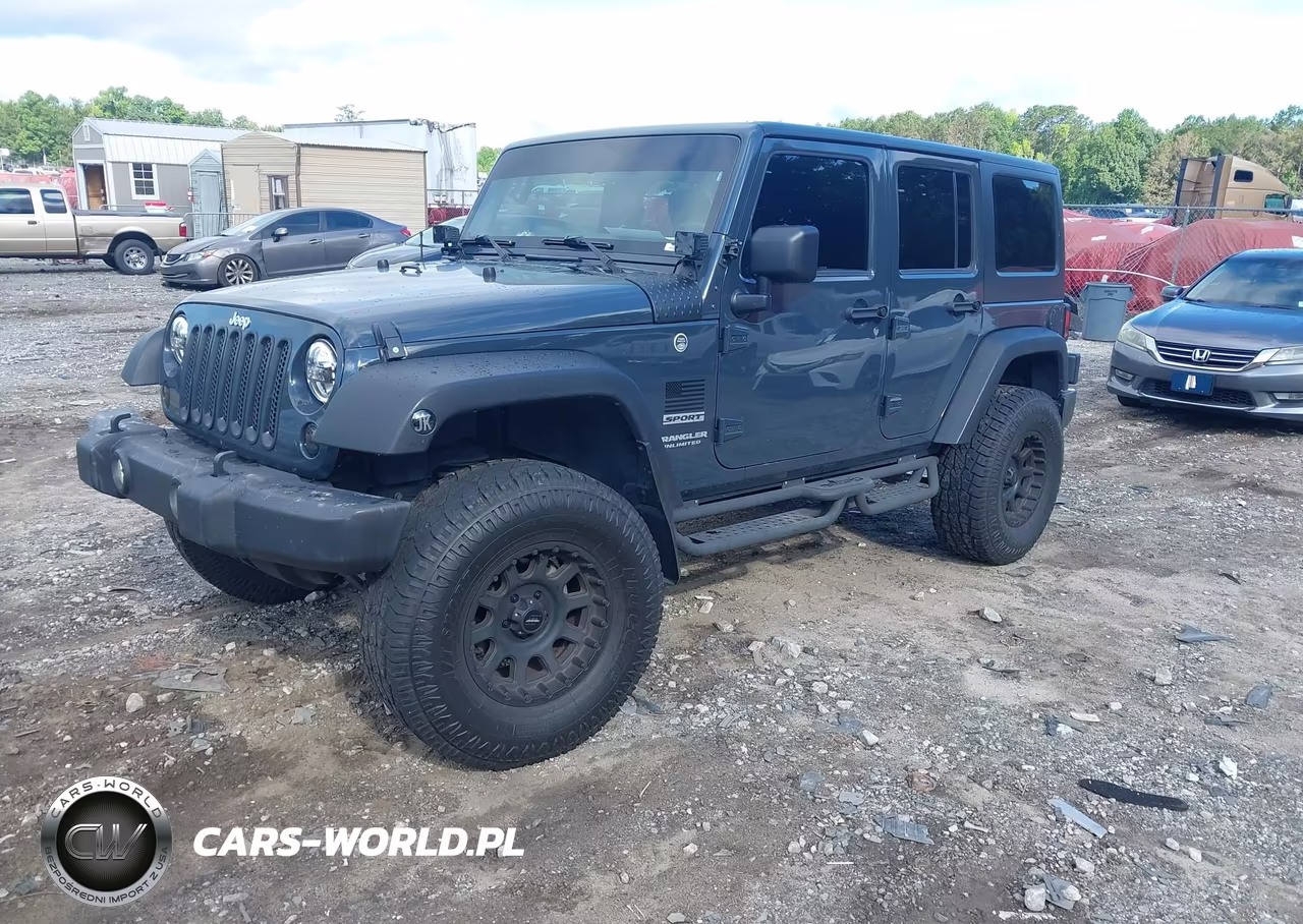 2017 Jeep Wrangler Unlimited Sport 4X4 VIN:1C4BJWDG7HL721149 - 2