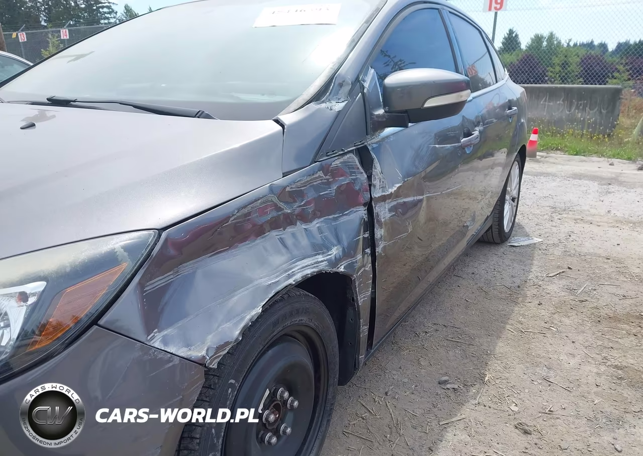 2014 Ford Focus Titanium VIN:1FADP3J28EL117593 - 6