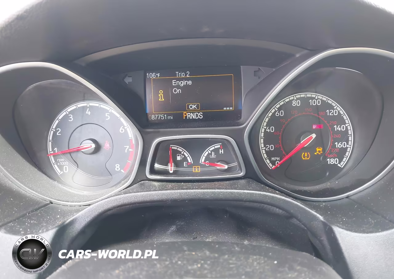 2014 Ford Focus Titanium VIN:1FADP3J28EL117593 - 7