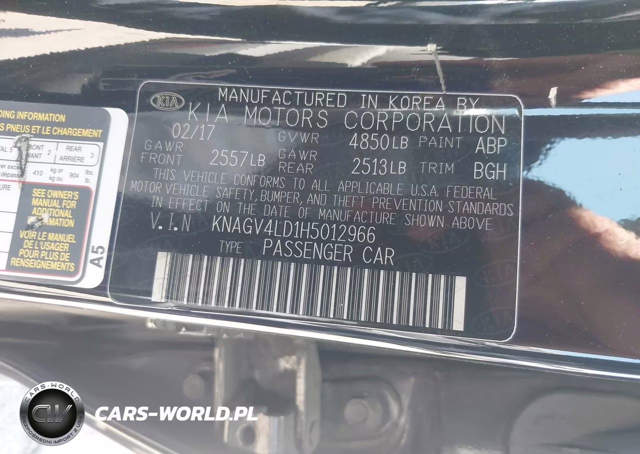 2017 Kia Optima Plug-In Hybrid Ex VIN:KNAGV4LD1H5012966 - 9